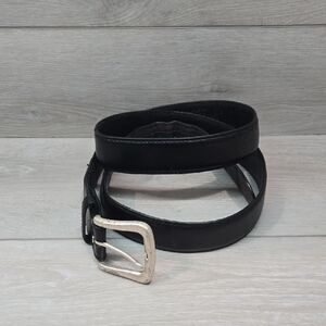 Nocona Men's Belt Co.Black Leather Belt N2450401 Sz 50